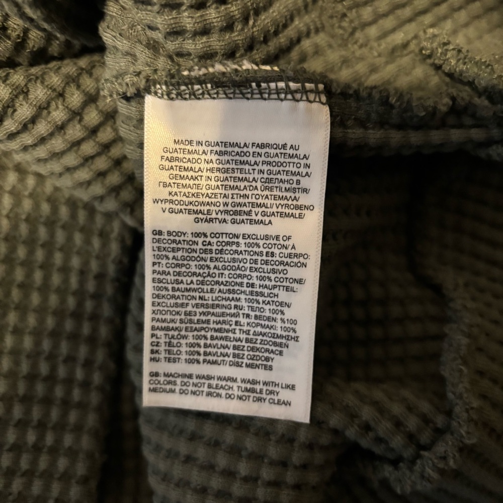 The North Face Chabot Cotton Thermal Knit Funnel Mock Neck Long Sleeve Sweater - Picture 3 of 6